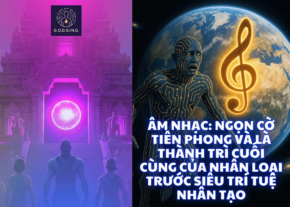 ÂM NHẠC: NGỌN CỜ TIÊN PHONG VÀ LÀ THÀNH TRÌ CUỐI CÙNG CỦA NHÂN LOẠI TRƯỚC SIÊU TRÍ TUỆ NHÂN TẠO